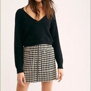 Free People Cropped sweater